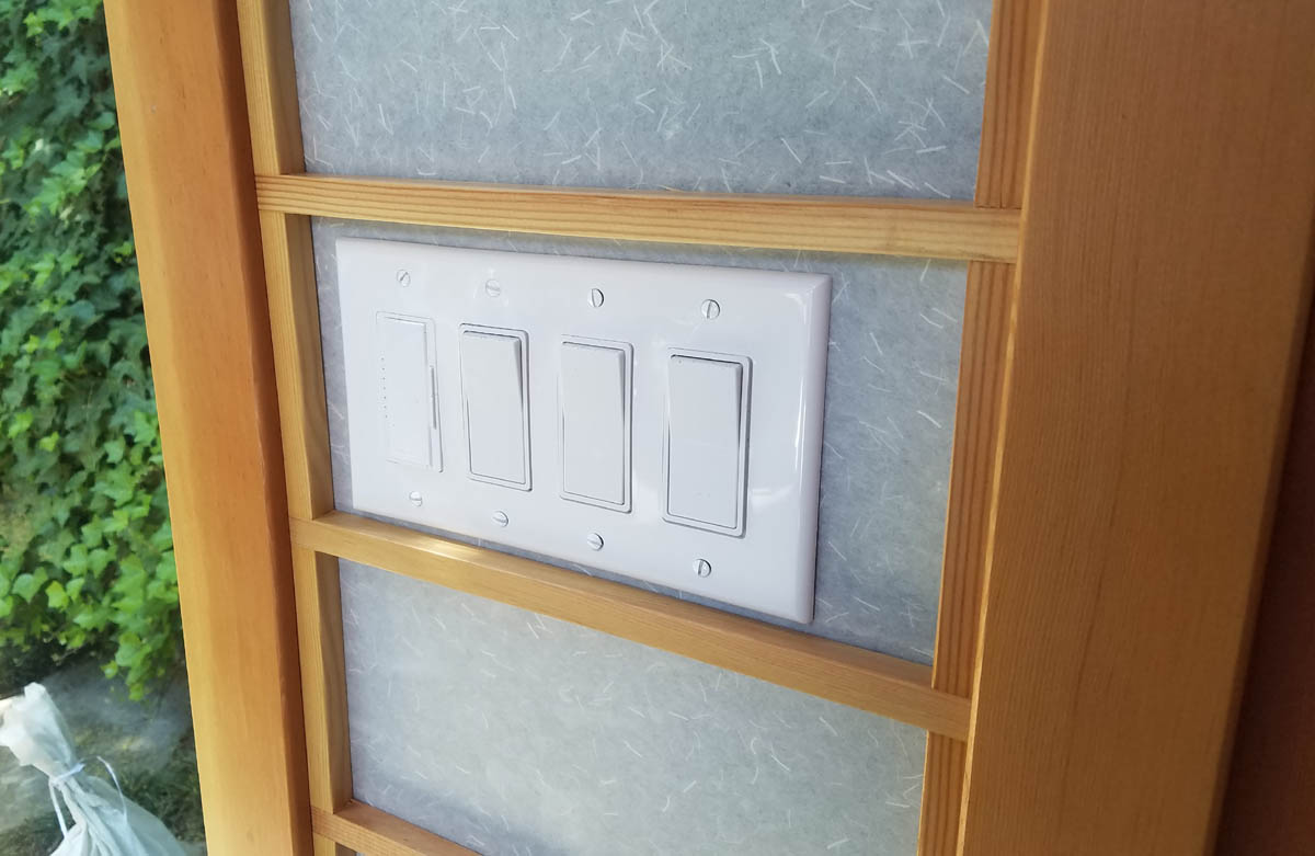 LeFauve Light Switch Panel